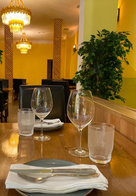 Indian Accent north Indian food serving restaurant in Madrid